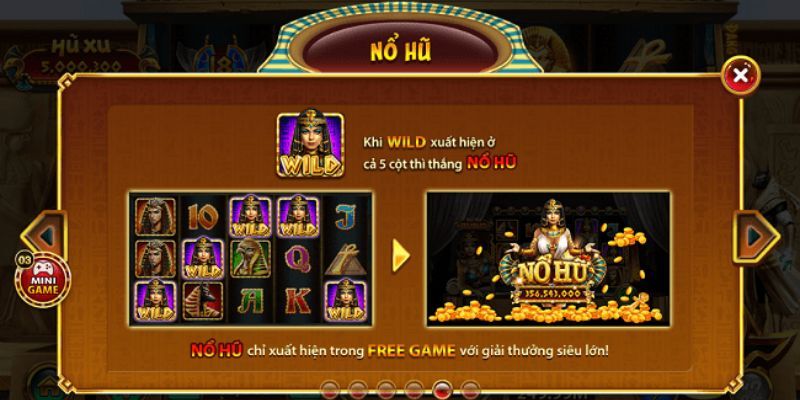 Kho Báu Pharaon Kingfun – Nhận Quà Khủng Nơi Ai Cập Cổ Đại 1 Các bước truy cập trải nghiệm game slots Pharaon